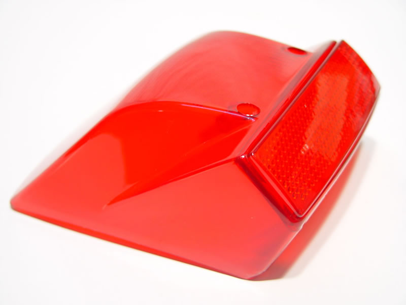 Rear light glass for Vespa front disc after 2002
